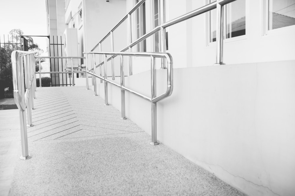 Concrete ADA ramps